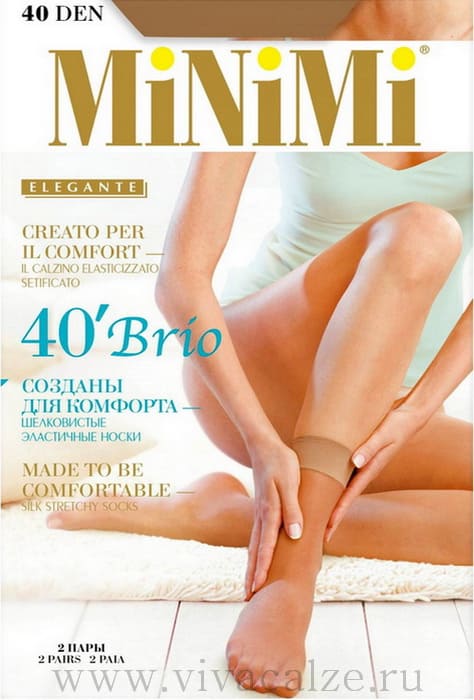 MINIMI BRIO 40 calzino женские носки